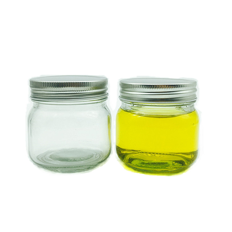 Factory wholesale 250ml 8oz glass mason jar with lids for canning