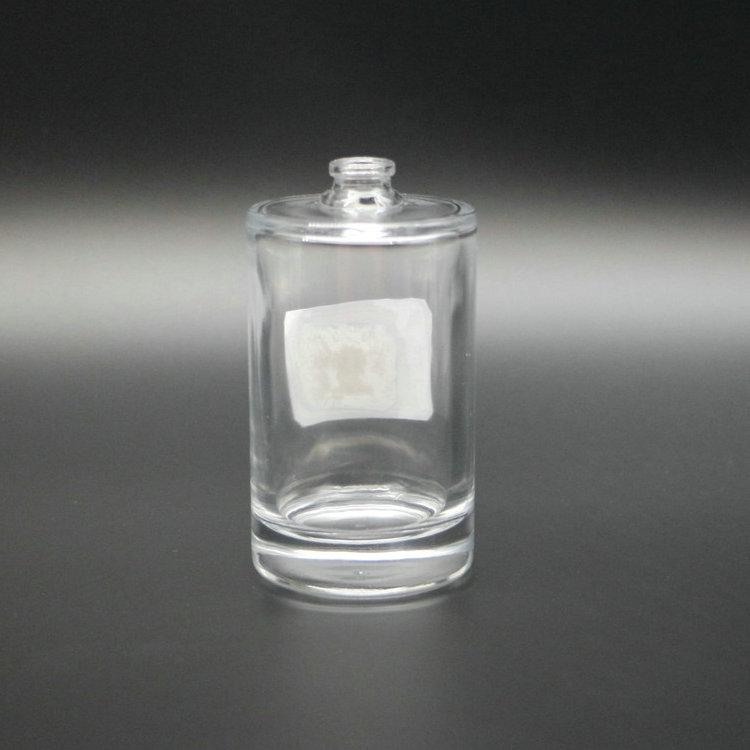 Cylinder 100ml Empty Glass Perfume Spray Bottle