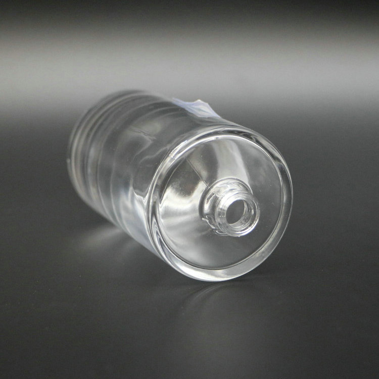 Cylinder 100ml Empty Glass Perfume Spray Bottle