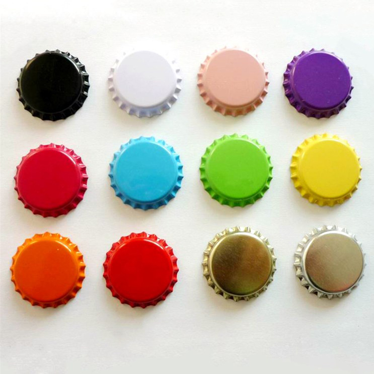 High quality crown lids bottle caps closures for glass beer juice drinking bottle