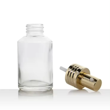 15ml 30ml 60ml 100ml 120ml 200ml Round clear glass perfume bottle wholesale