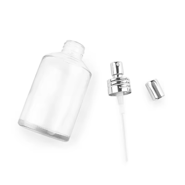 15ml 30ml 60ml 100ml 120ml 200ml Round clear glass perfume bottle wholesale
