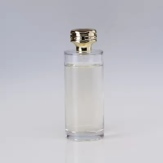 250ml large capacity clear empty round shape perfume glass bottle with sprayer for sale