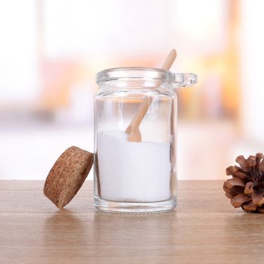 Small 100ml Glass Kitchen Storage Jars with Lid and Spoon for Spice & Coffee Home Use & Party Customizable Logo Techniques