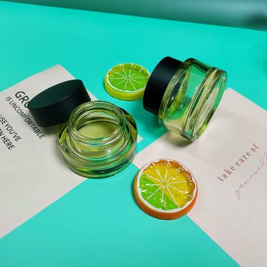 20ml -150ml 30g 50g Green Light-proof Glass Spray Bottle Lotion Press Bottle Essential Oil Dropper Bottle with Plastic Cap
