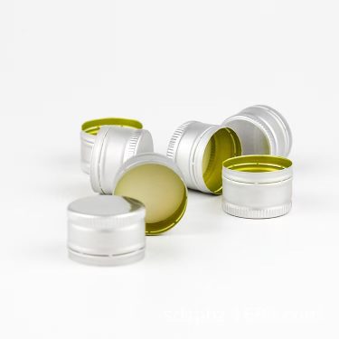Wholesale 22mm 25mm 28mm Caliber Pilfer-Proof Aluminum Caps Customized Color for Oral Liquid Bottles Olive Oil Bottles