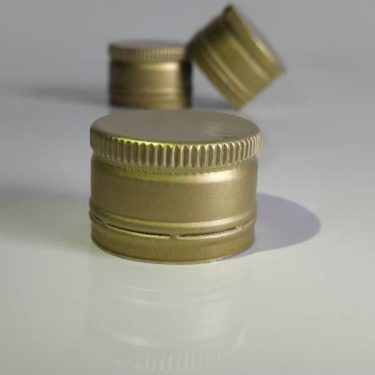 Wholesale 22mm 25mm 28mm Caliber Pilfer-Proof Aluminum Caps Customized Color for Oral Liquid Bottles Olive Oil Bottles