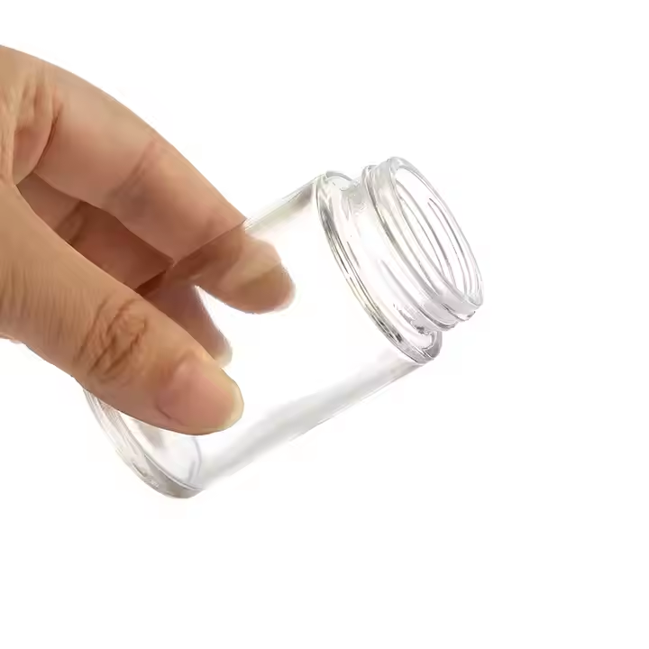 Flower Jar Glass Airtight Glass Jars with Child Resistant Lids