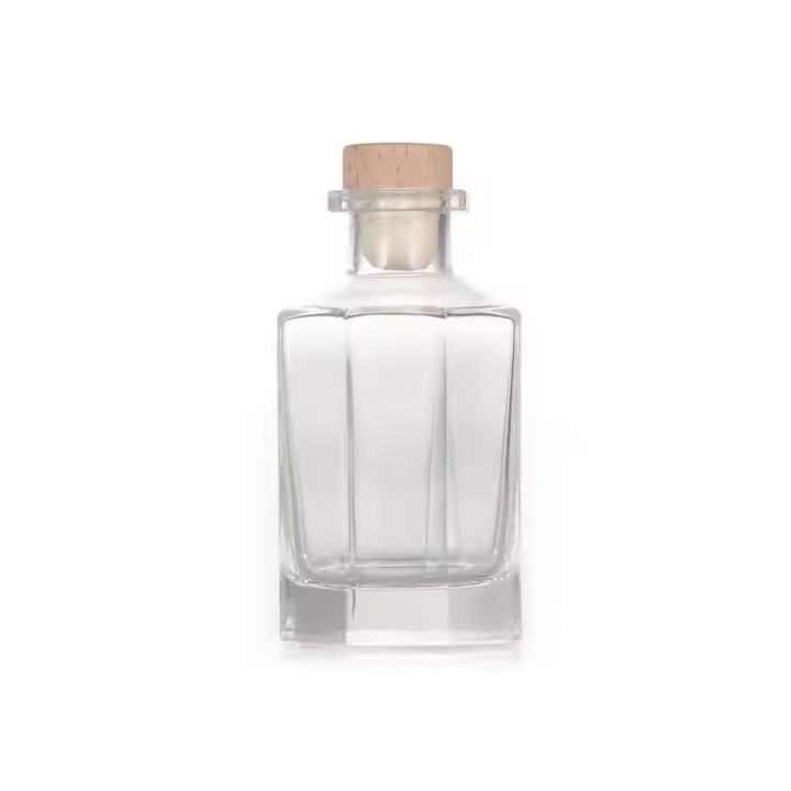 Practical niche design 50ml 100ml Empty Tent Shape Glass Reed Diffuser Fragrance Bottle spirits bottle