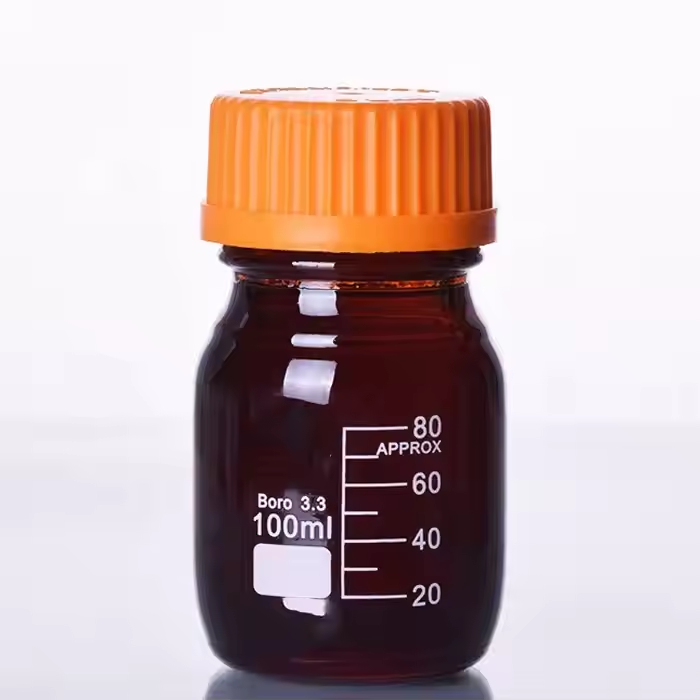 Labs 1000ml Wide-Mouth Media Storage Bottles GLS80 Screw Cap