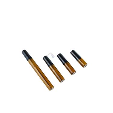 Wholesale 2ml 2.5ml 3ml 5ml 10ml Mini Amber Travel Perfume Atomizer Glass Bottle with clear or Black Sprayer Pump Lid