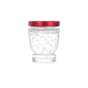 Wholesale 45ml 75ml 100ml Clear Empty Thick Bottom Bird Nest Honey Jam Caviar Packing Glass Jars Food Glass Container With Lids