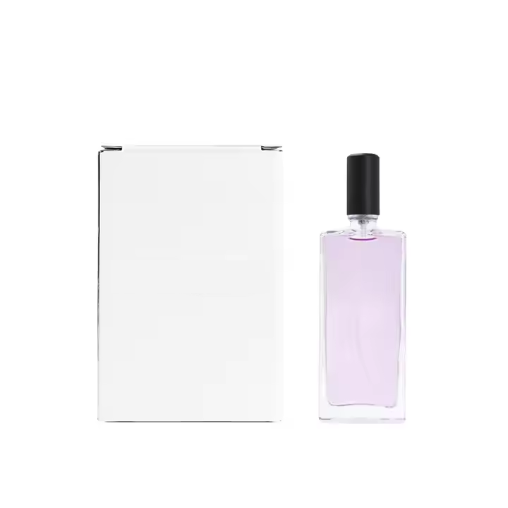 50ml Square Glass Spray Bottle Fine Mist Boston Glass Bottles With Black Fine Mist Sprayer Small Clear Bottles