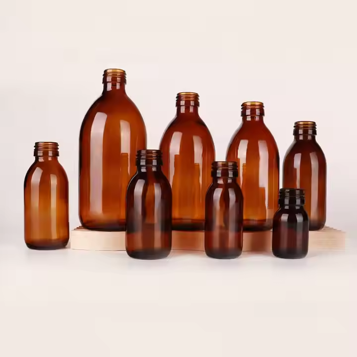 Amber Glass Bottles for Cough Syrup Oral Liquid: Comprehensive Specifications, Superior Protection