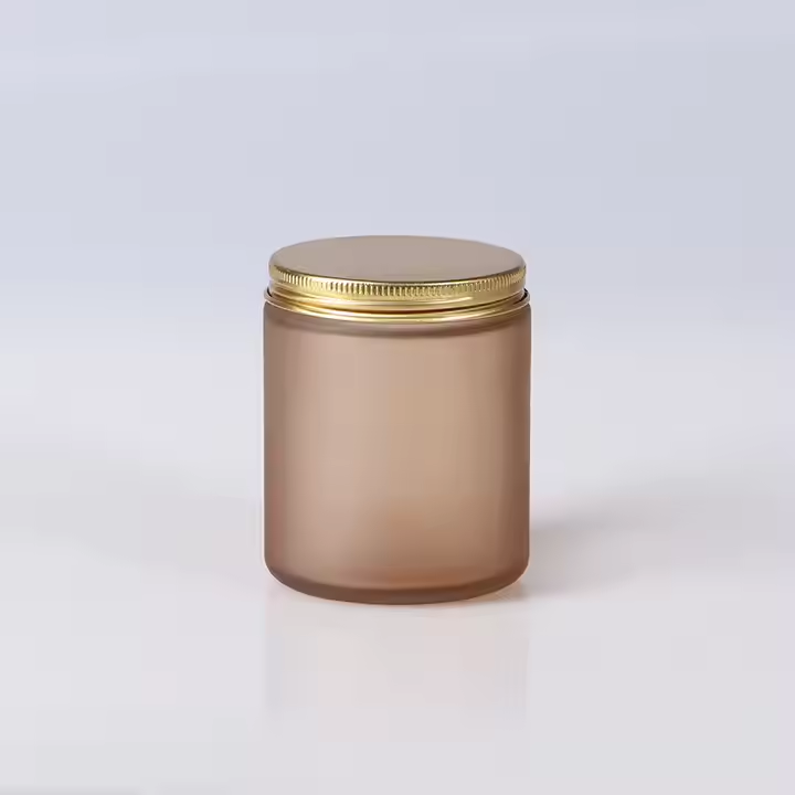 Luxury Custom Candle Jar with Lid and Gift Box 250ml Candle Container Jar