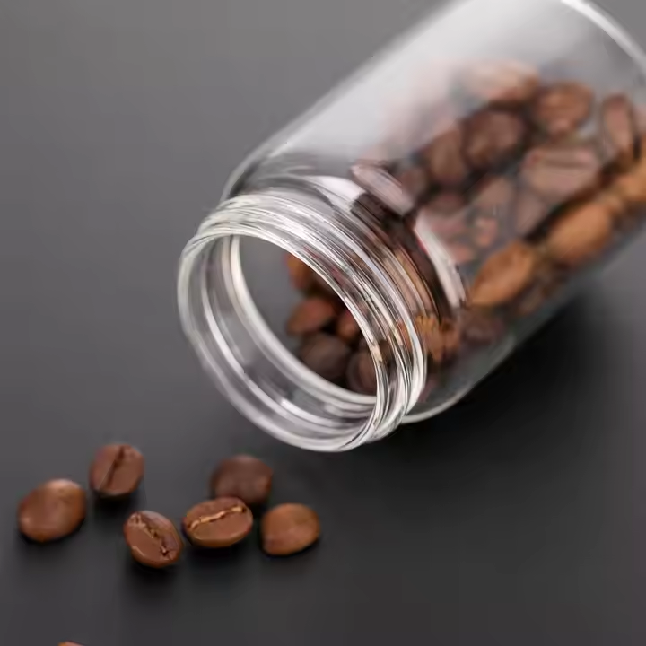 Customized 47mm Diameter High Borosilicate Glass Tube Wooden Lid 200ml 100ml 120ml Options Straight Transparent 200ml Screw