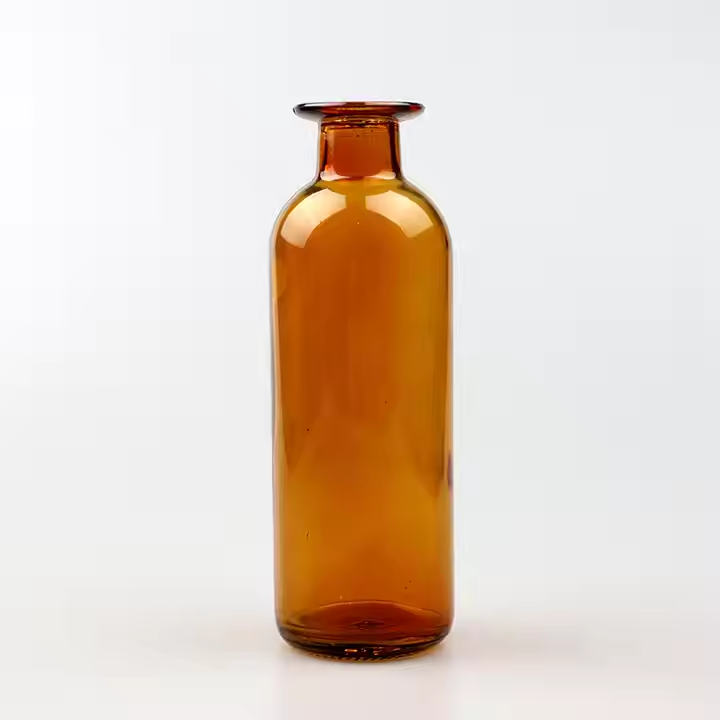 Amber 250ml 500ml Reed Diffuser Empty Glass Bottle Aroma Diffuser Bottles