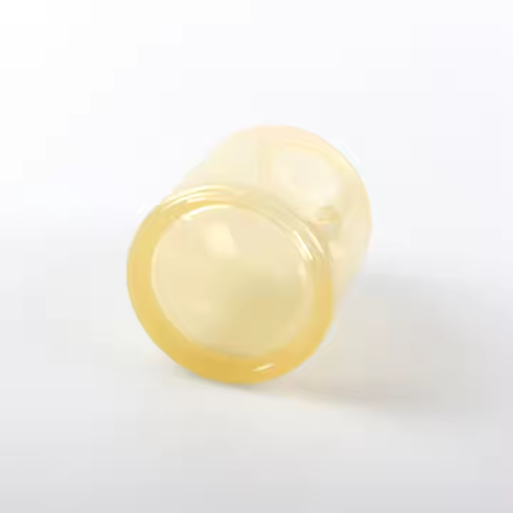 Round 150ml Reed Diffuser for Bathroom air Freshener Volatile Light Yellow Glass Aromatherapy Bottle