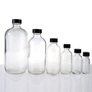 Wholesale Boston Glass Bottle Capacity 15ml for Carbonated Drinks, Kombucha Juice, Retro Gin Sample Packaging with Screw Cap