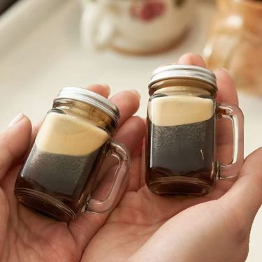 Wholesale 35ml 50ml 120ml Small Glass Mason Mug for Espresso Tequila Shot Cocktail with Handle