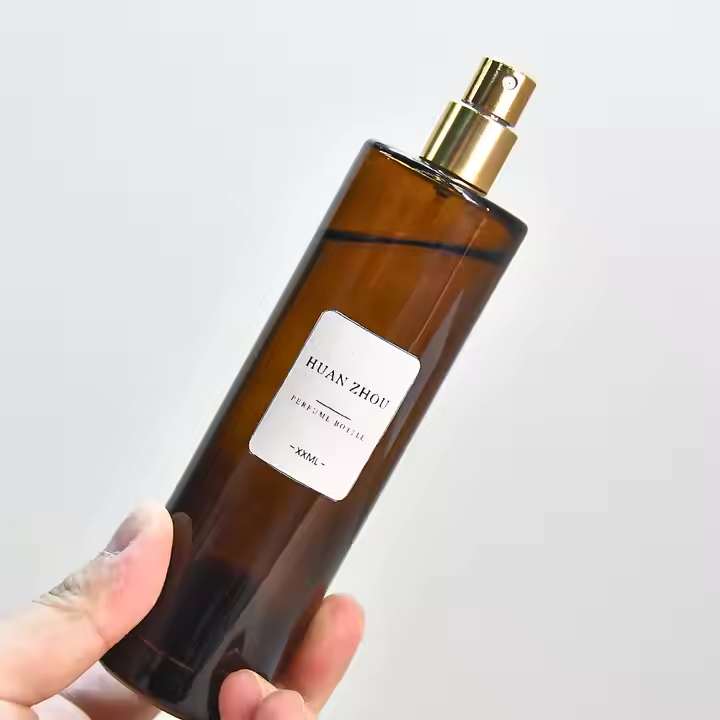 100ml Amber Brown Glass Perfume Bottle: An Exquisite Choice for High-Quality Fragrances