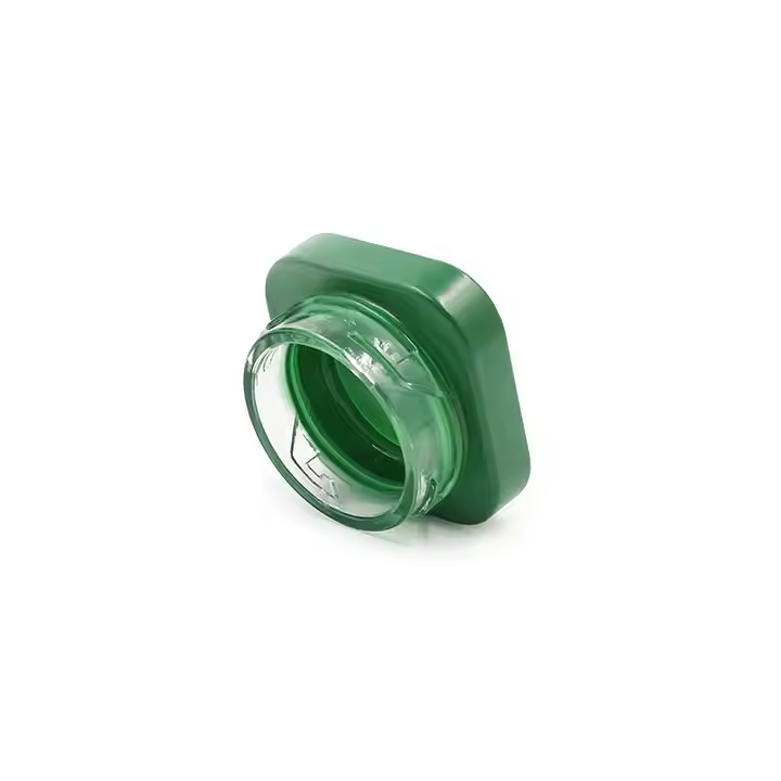 Wholesale 9 ml square Concentrate Glass Jar Eye Cream Empty Custom Jar Packing with Childproof Lid