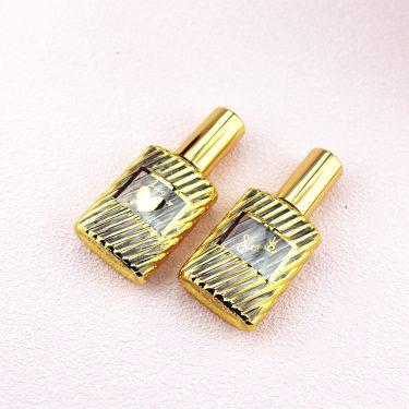 8ml 10ml 15ml Luxury Electroplated Gold Perfume Roller Glass Bottle Mini Spray Empty Cosmetic Glass Bottle