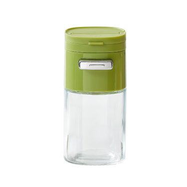 Clear Empty 180ml Square Spice Glass Dispenser with Dual-Use 2-in-1 Press-Type Plastic Lid Multi-functional Quantitative Seasoning Jar Clear Empty 180ml Square Spice Glass Dispenser with Dual-Use 2-in-1 Press-Type Plastic Lid Multi-functional Quantitative Seasoning Jar