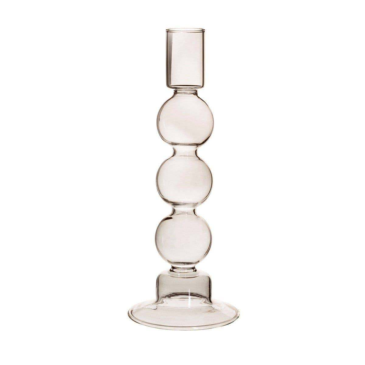 Factory Price Hand Blown Glass Candlestick Colorful Decorative Candle Holder for Home Wedding Event Centerpiece