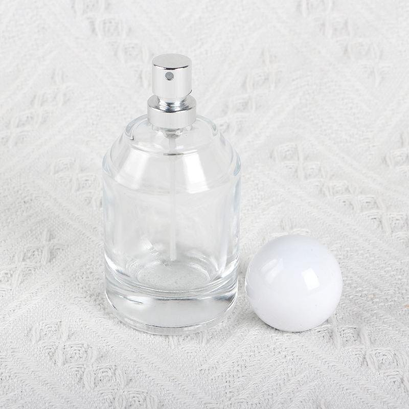 50ml Refillable Glass Perfume Bottles Wedding Gifts Empty Atomizer with Pump Sprayer 50ml Capacity