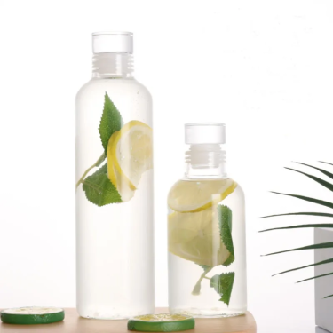 300ml 500ml 750ml 1000ml High Quality Transparent Borosilicate Glass Water Bottles Eco-friendly Outdoor Drinkware