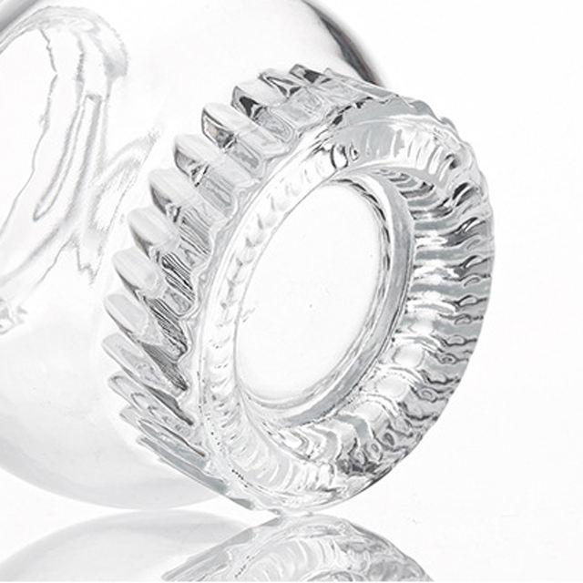 Linlang New Lantern Shape 75ml Thicken Glass Edible Bird’s Nest Bottles Empty Honey Jam Flower Gum Glass Jars