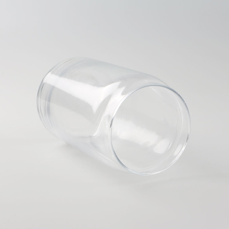 16 oz Iced Glass Cups with Lids and Straws Coffee Glass Cups Drinking Glasses Tea Whiskey Water