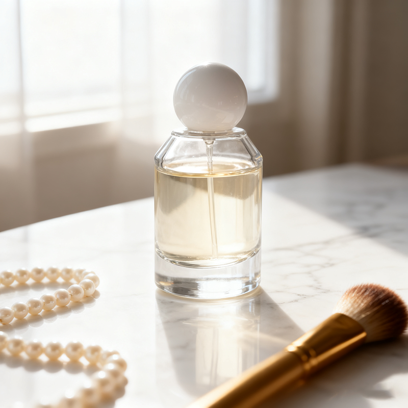 50ml Refillable Glass Perfume Bottles Wedding Gifts Empty Atomizer with Pump Sprayer 50ml Capacity