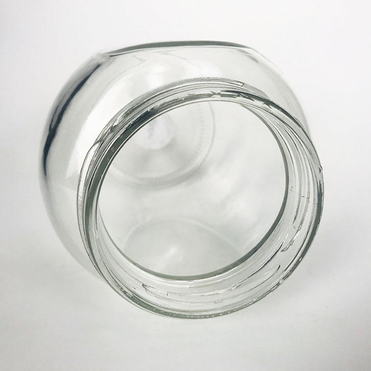 High Quality 450 ml New Shape Empty Glass Honey Jar for Canning honey