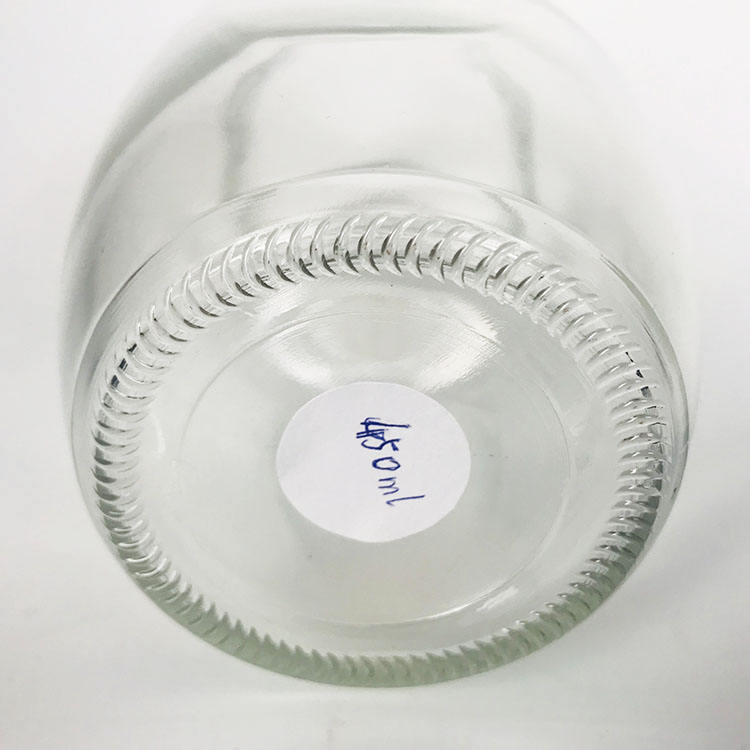High Quality 450 ml New Shape Empty Glass Honey Jar for Canning honey