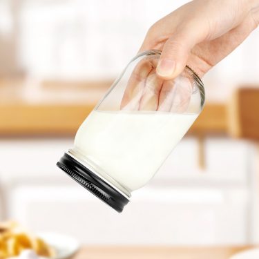 Food grade 16oz 470ml glass mason jars with 70mm screw lid wholesale