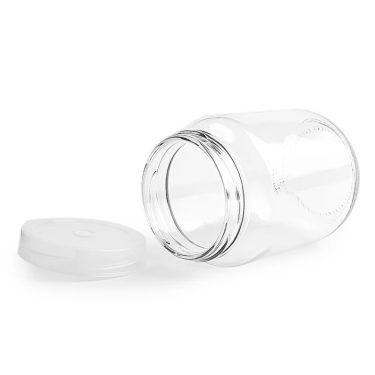 Wholesale 240ml 350ml 500ml 650ml Clear Round Tissue Culture Plant Glass Bottle with Screw Cap for Agriculture Screen Printed