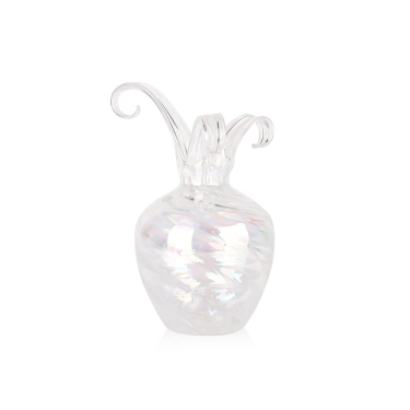 Factory wholesale creative colored small glass vases hand-blown luxury indoor decorative glass ornaments