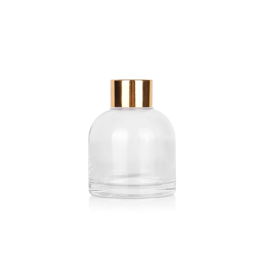 In stock flameless aroma diffuser glass bottles 100ml 150ml transparent high quatity Ins style aroma glass bottles