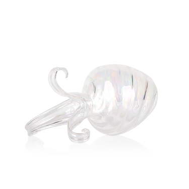 Factory wholesale creative colored small glass vases hand-blown luxury indoor decorative glass ornaments