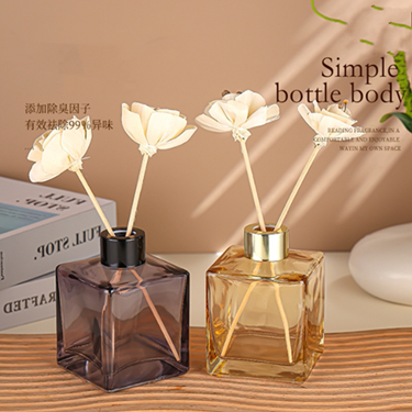 200ml Empty fragrance coloured glass reed diffuser bottles wholesale