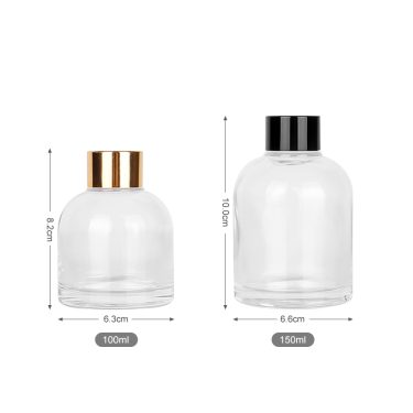 100ml 150ml 3oz 5oz glass empty reed diffuser bottles wholesale