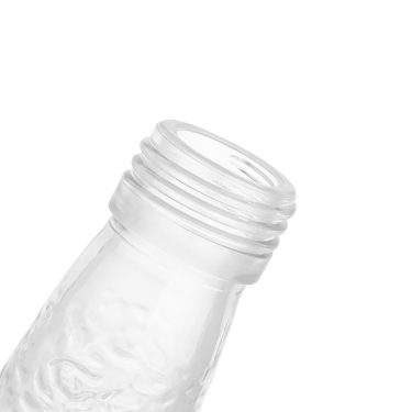 Fat orange skin glass juice bottle beverage bottles with aluminum lid 100ml 200ml 250ml 350ml 500ml 750ml