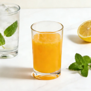 Small transparent round straight-sided glass cup for water juice milk tea cold drinks home hotel bar