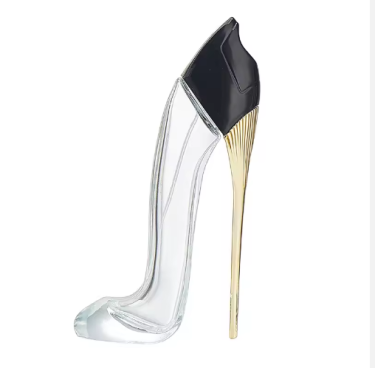 Bulk Ins style high heeled shoes shape glass perfume bottles 80ml
