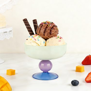 Bulk colorful glass ice cream cup dessert glass cup ice cream bowl