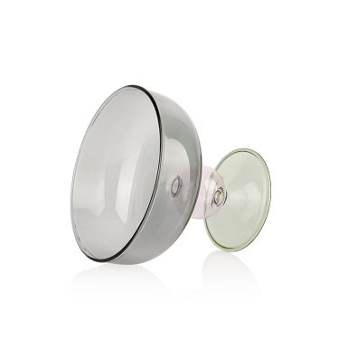 Bulk colorful glass ice cream cup dessert glass cup ice cream bowl