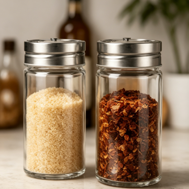 90ml Glass Seasoning Bottle Leak-Proof Kitchen Storage Essential