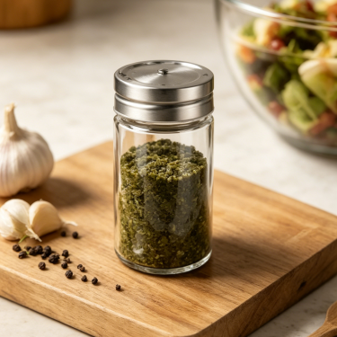 90ml Glass Seasoning Bottle Leak-Proof Kitchen Storage Essential
